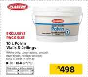 Plascon 10Ltr Polvin Walls & Ceilings