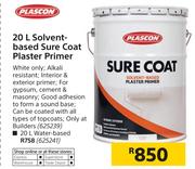 Plascon 20Ltr Solvent Based Sure Coat Plaster Primer