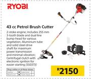 Ryobi 43cc Petrol Brush Cutter