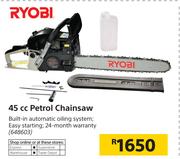 Ryobi 45cc Petrol Chainsaw