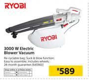 Ryobi 3000W Electric Blower Vacuum