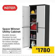 Keter Space Winner Utility Cabinet