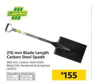 Lasher 210mm Blade Length Carbon Steel Spade