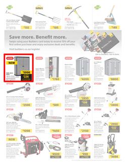 Builders Inland : The Best Deals On The Widest Range (23 July - 18 Aug 2019), page 4
