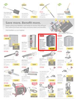 Builders Inland : The Best Deals On The Widest Range (23 July - 18 Aug 2019), page 4