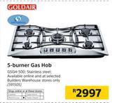 Goldair 5-Burner Gas Hob GSGH-500