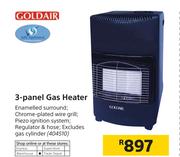 Goldair 3-Panel Gas Heater