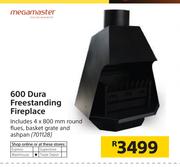 Megamaster 600 Dura Freestanding Fireplace