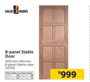 Solid Doors 8-Panel Stable Door 2032mm X 813mm