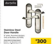 Dortello Stainless Steel Door Handle 