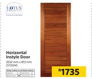 Lotus Horizontal Instyle Door 2032mm X 813mm