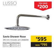Lusso Savio Shower Rose-245mm