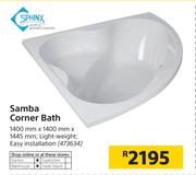 Sphinx Samba Corner Bath-1400mm X 1400mm X 1445mm