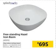 Splashworks Free-Standing Hazel Icon Basin