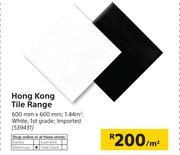 Hong Kong Tile Range 600mm X 600mm-Per Sqm