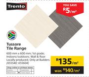 Trento Tussore Tile Range 600mm X 600mm-Per Sqm