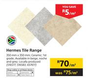 Hermes Tile Range 350mm X 350mm-Per Sqm