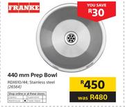 Franke 440mm Prep Bowl