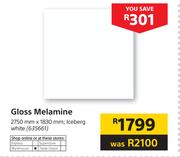 Gloss Melamine-2750mm X 1830mm