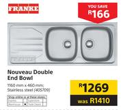 Franke Nouveau Double End Bowl-1160mm X 460mm