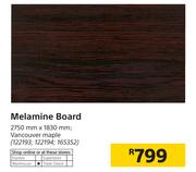 Melamine Board 2750 x 1830mm