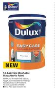 Dulux 10L Easycare Washable Matty Acrylic Paint
