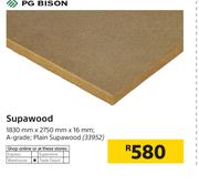 PG Bison Plain SUpawood A Grade-1830mm X 2750mm X16m