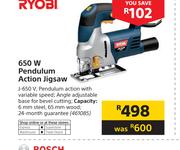 Ryobi 650W Pendulum Action Jigsaw J-650V