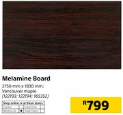 Melamine Board 2750 x 1830mm