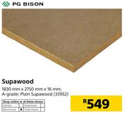 PG Bison Plain Supawood A Grade-1830mm X 2750mm X16m