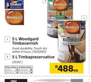 Dulux 5Ltr Woodgard Timbervarnish