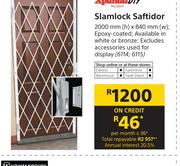 Xpanda Slamlock Saftidor 2000 x 840mm