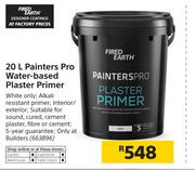 Fired Earth 20Ltr Painters Pro Water Based Primer