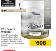 Dulux 20Ltr Severe Weather