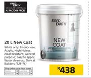 Fired Earth 20Ltr New Coat