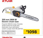 Ryobi 350mm 1800W Electric Chain Saw