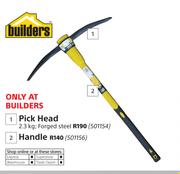 Builders Pick Head Handle