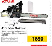 Ryobi 45cc Petrol Chainsaw