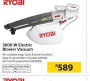 Ryobi 3000W Electric Blower Vacuum
