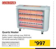 Goldair 3500W Quartz Heater