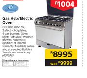 Goldair Gas Hob/ Electric Oven GGEHEO 9060 SS