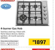Goldair 4 Burner Gas Hob