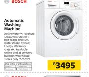 Bosch Automatic Washin Machine