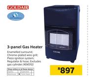 Goldair 3-Panel Gas Heater