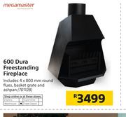 Megamaster 600 Dura Freestanding Fireplace