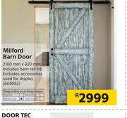 Milford Barn Door 2100mm X 920mm 