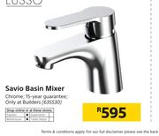 Lusso Savio Basin Mixer