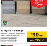 Barnyard Tile Range 400mm x 400mm-Per Sqm