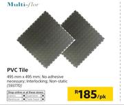 Multi Flor PVC Tile 495mm X 495mm-Per Pack
