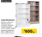 Home & Kitchen Cuba Bookcase 1200mm x 600mm-Each